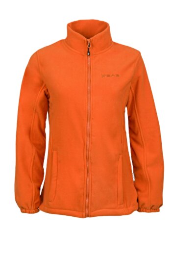 2AS Pello Full Zip Heavy Women's Fleece Sweatshirt Orange
