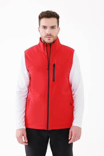 2AS Γιλέκο Bowen Thin Softshell Unisex Κόκκινο