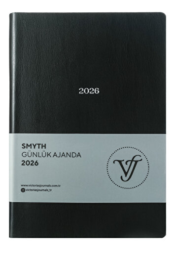 Victoria's Journals Smyth 2026 Дневен дневник A5 (14x21cm) Мека корица Слонова кост 80 gsm