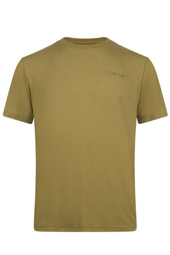 2AS Tricou Winson pentru bărbați Viloft cu gâtul în formă de O, verde