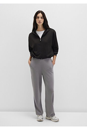 Mavi Zippered Tencel Tm Black Sweatshirt 1S10489-900