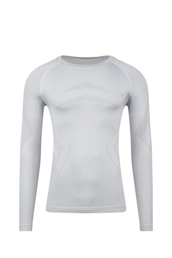 2AS Ανδρικό εσώρουχο Heatwave Seamless Baselayer Top Γκρι