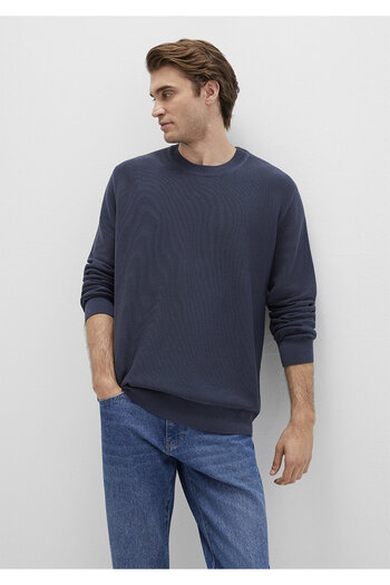 Mavi Crew Neck Navy Blue Sweater Regular Fit / Regular Cut 0710197-70497