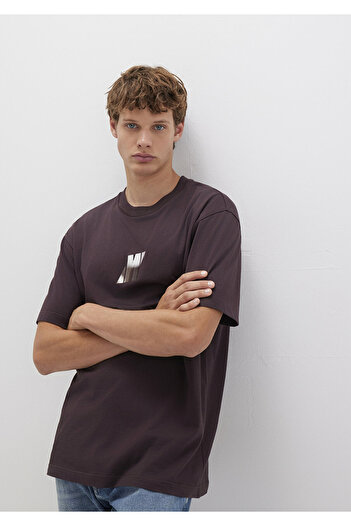Mavi Μπλουζάκι με στάμπα Pro Logo Loose Fit / Loose Comfortable Cut 0613088-88083