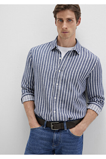 Mavi Смугаста кольорова сорочка Slim Fit / Вузький крій 0211698-90917