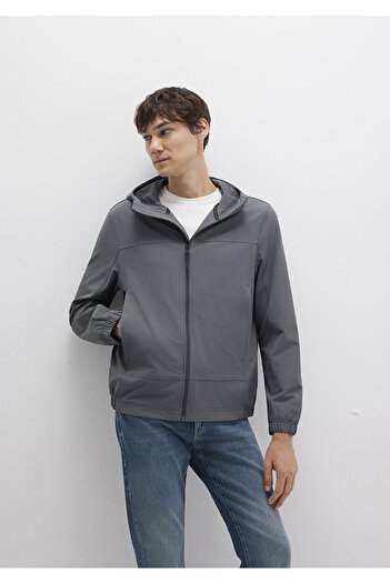 Mavi Hooded Anthracite Jacket Regular Fit / Regular Cut 0110643-80776