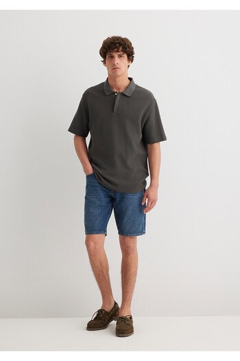 Mavi Lucas Street Shaded Dark Jean Shorts 0412607-89929