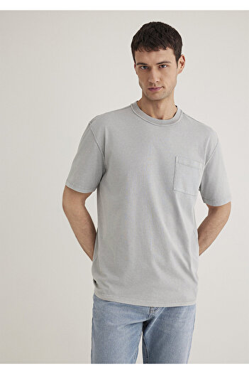 Mavi Γκρι T-Shirt Loose Fit / Loose Relaxed Fit 0612596 -70119