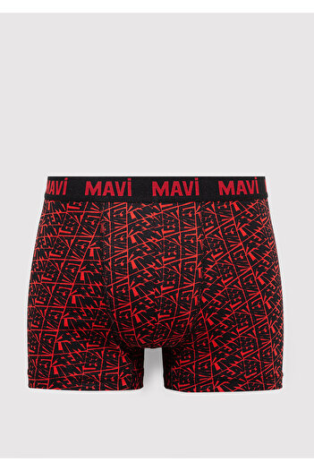 Mavi Bedruckte rote Boxershorts 0911849 -25111