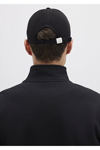 Mavi Seal Logo Embroidered Black Hat 0911882 -900
