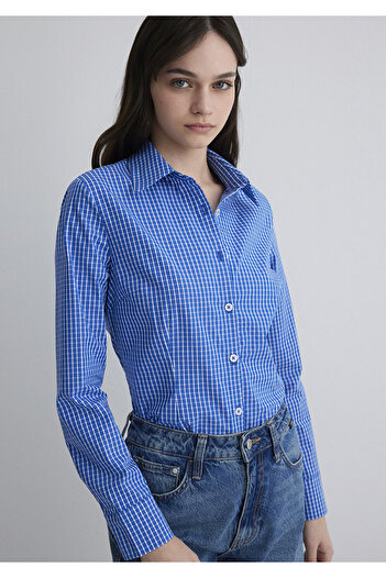 Mavi Cămașă Gingham Slim Fit / Slim Fit 1211225-83150