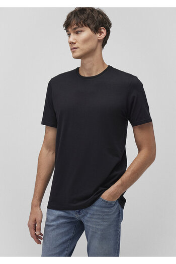 Mavi 3er-Pack Basic-T-Shirt für Herren mit Rundhalsausschnitt, schmale Passform/Slim-Fit 0611784 -900
