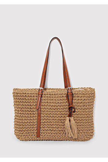 Mavi 1910142-71208 Model Straw Shoulder Bag