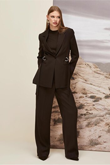 Alvina Belted Pants Suit 30541