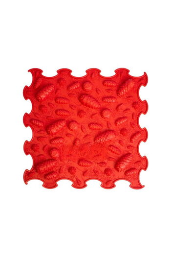 ORTOTO Orthopedic, sensory mat, puzzle set, 8 pieces, Pinecones pattern, soft texture, Multicolor
