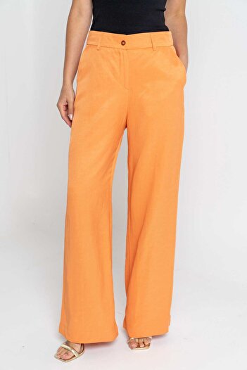 DALYDRESS Solid Wide-Leg Pants