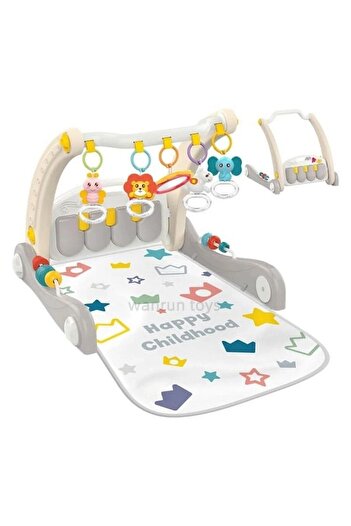 Smart Vibe Antemergator si Salteluta cu Activitati 2in1 Multifunctional KiddySmart Indiggo®