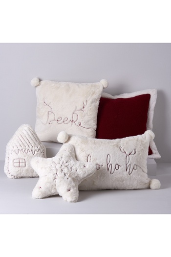 Linens House 25X32 cm Throw Pillow Cream