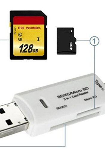 Datastar Usb 2,0 Micro Sd Kart Çevirici Card Reader Kart Okuyucu