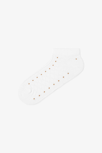 Penti White Tiny Dotty 5-Piece Booties Socks