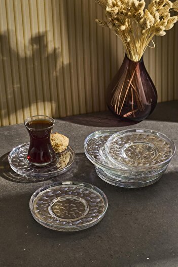 Perotti Ringo Stone Lustre - 6-Piece Stylish Tea Plate