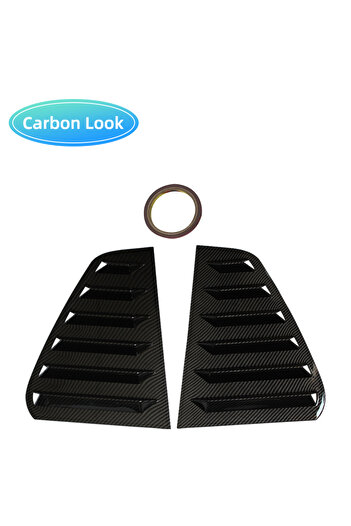 Choice Golf 7 Carbon Look Pair Rear Side Window Trim Spoiler For VW Golf 5 Golf 6 Golf 7 MK5 MK6 MK7 MK7.5