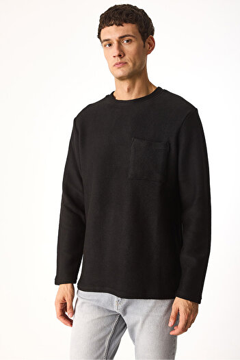 VENA Φούτερ με λαιμόκοψη Crew Oversize 100% βαμβάκι