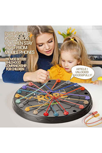 OEM Interactive skill and logic game for children and adults, Rope Challenge, 3 years+