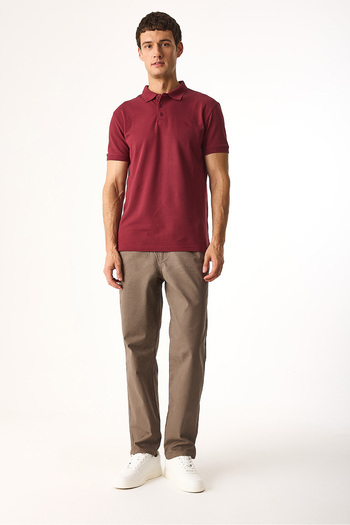 VENA Leo Beli Elasticated Jogging Fit Trousers with Faded Effect - Mink