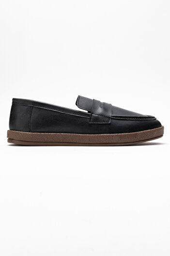by selvi Lukka Shoes Чоловічі чорні лофери з штучної шкіри Livya
