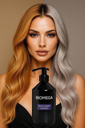 BIOMEGA 250 Ml Silver Pigment Shampoo