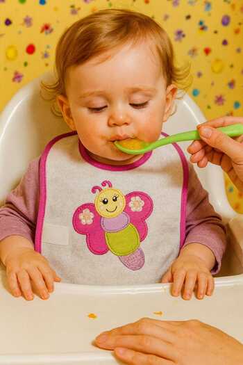 MİLAYS LİFE HOME COLLECTİON 0-12 LUNI BIBĂ PENTRU BEBE CU CARACTERE DRĂGĂ, COLORATE, CU ÎNCHIDERE CU STRAPS