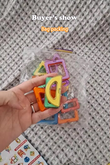 Choice5 Medium Size 32pcs Magnetic Building Blocks DIY Magnets Toys medium size STEM Toys Construction Toys