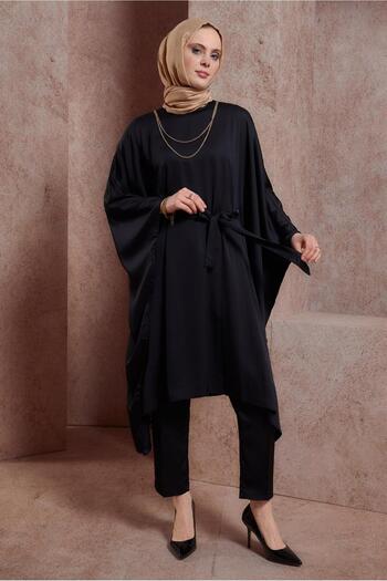 Alvina Belted Trousers Suit 44424