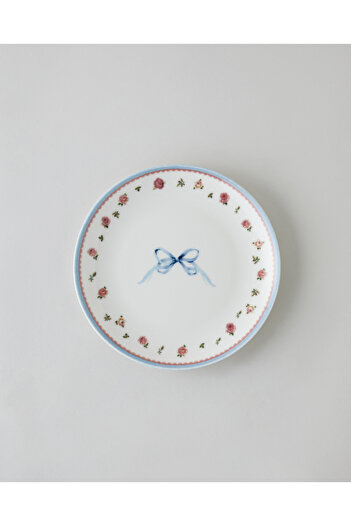 English Home Maze Porcelain 6-Piece Cake Plate 19 cm Colorful