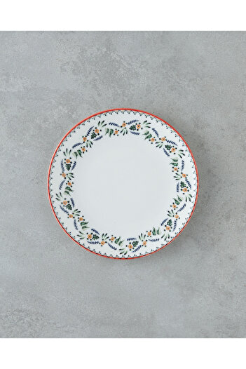 English Home Colorful Charmsy Bone Porcelain Cake Plate 19 cm