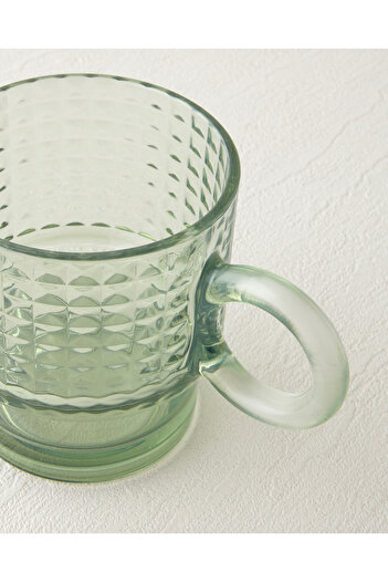English Home Gloss Cam 2'li Kupa 300 ml Yeşil