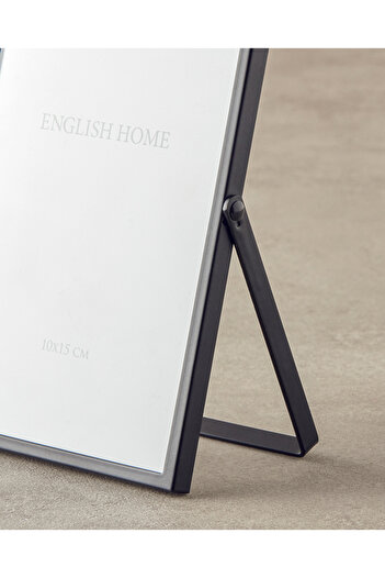 English Home Edela Metal Ram?10x15 Cm Negru