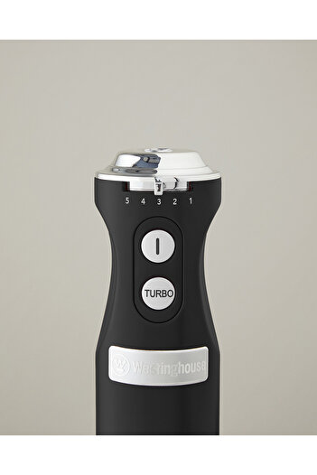 Westinghouse Black Retro Style Hand Blender