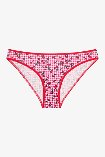 Penti Chiloți multicolori din 3 piese Cherry Kiss