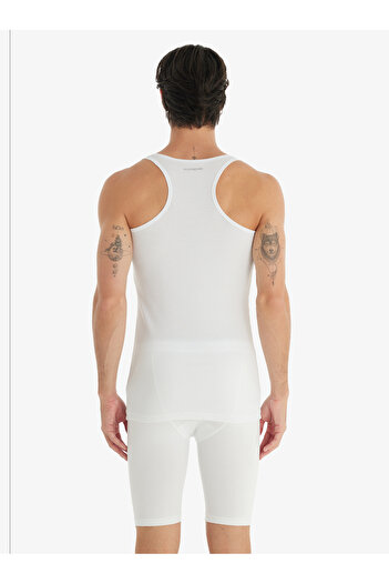 Blackspade Ανδρικό αθλητικό εσώρουχο Camisole 9340 - Λευκό
