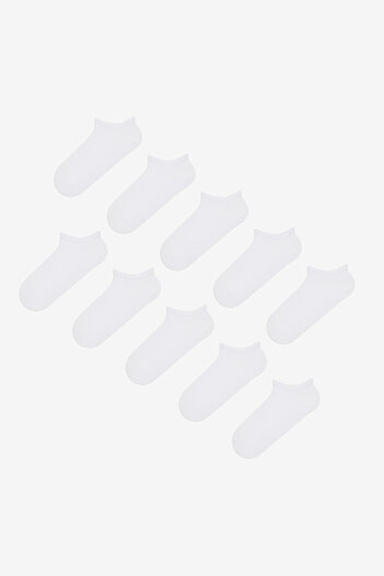Penti Основни бели чорапи ботуши от 10 части