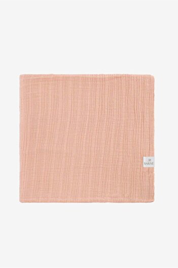 Barine Thin Two-Layer Cotton Muslin Bedspread Pink 200X220
