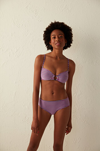 Penti Paloma Strapless Bikini Top - Multicolored Striped