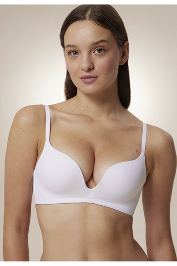 Penti # Σουτιέν Μη Ενισχυμένο Λευκό Decollette Push Up