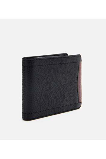 Hotiç Men's Leather Black Wallet