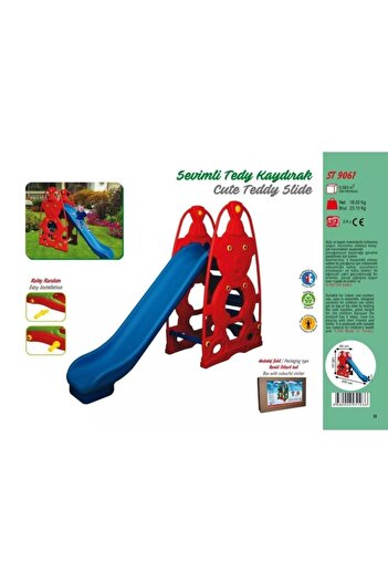KingKids King Kids Sevimli Teddy Kaydırak