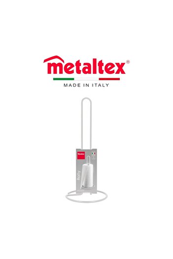 Metaltex Tissue Roll Holder Rolly – Kitchen Paper Roll Holder – Iron Wire Body with LDPE Coating