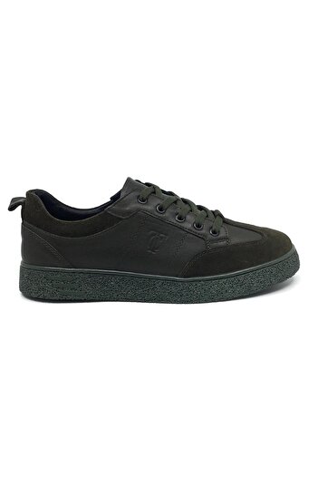 CATELLİ 100% Genuine Leather Orthopedic Men's Winter Comfortable Daily New Season Sneaker Shoes 40-44