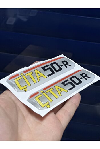 Palas Motor Motorcycle Side Cover Sticker Cheetah 50 R Logo Drop Sticker (Inflatable Sticker)
